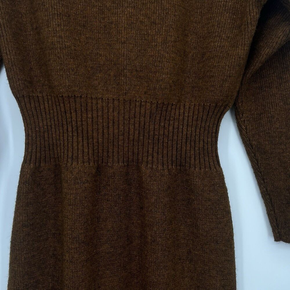 Modern Citizen Brown Knit Midi Dress - Picture 5 of 12
